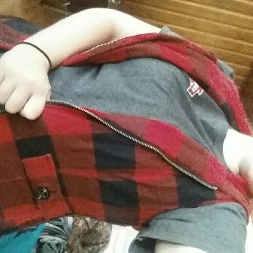 Checkered vest